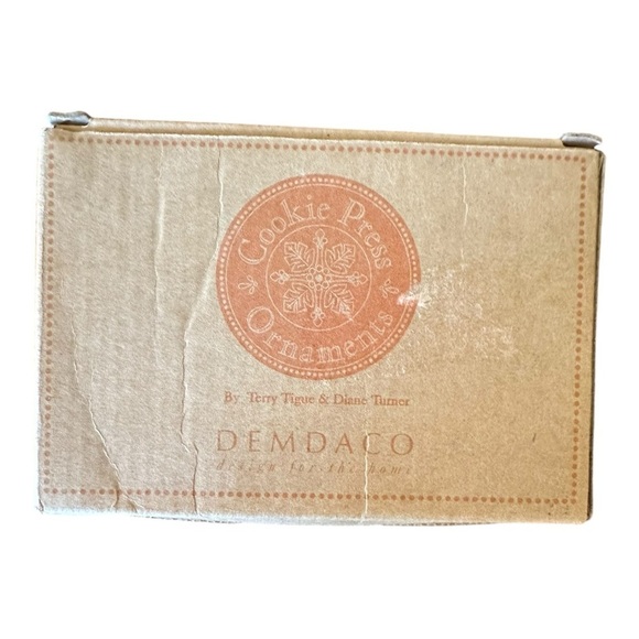 Demdaco Bell Cookie Press Stoneware Ornament - Picture 6 of 6